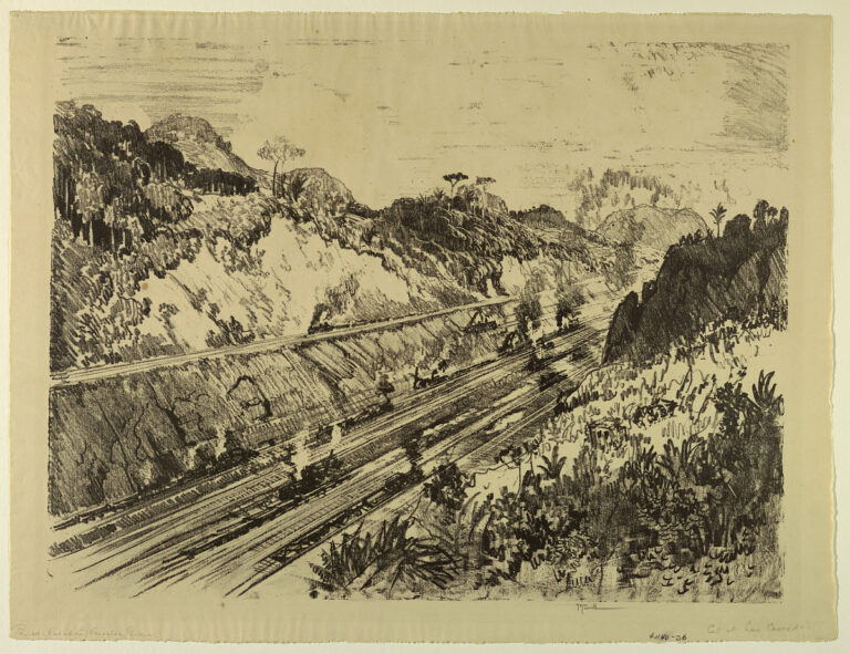 Historia del Canal de Panam Resumen - SWP CorteCulebra LasCascadas 768x591 